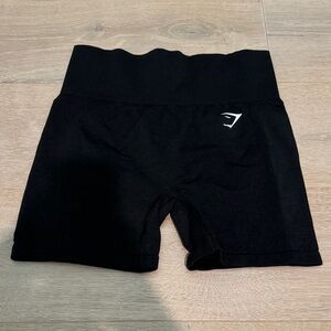 Gymshark Black Seamless High-Rise Bike Shorts